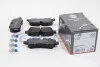 Колодка тормозов. диск. LANDROVER DISCOVERY/RANGE ROVER задн. (выр-во ABS) A.B.S. 37500 (фото 1)