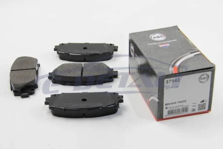 Гальмівні колодки пер. Toyota Yaris 07- (akebono) A.B.S. 37542