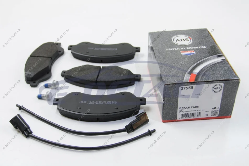 Колодки тормозные (передние) Ford Transit 06-14/Transit Connect 06-13 (+датчики) A.B.S. 37559 (фото 1)