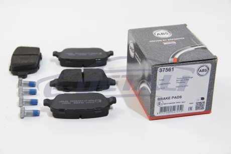 Колодка гальм. диск. FORD KUGA задн. (вир-во ABS) A.B.S. 37561