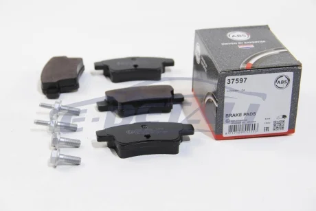 Колодка гальм. диск. CITROEN C4, C4 PICASSO задн. (вир-во ABS) A.B.S. 37597