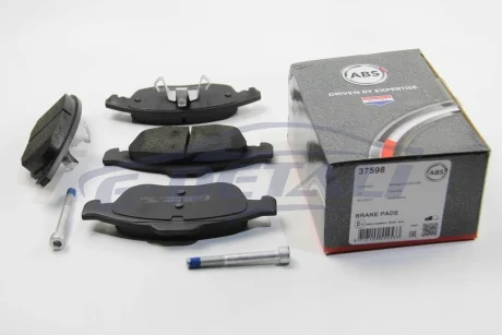 Колодка гальм. диск. CITROEN C4 передн. (вир-во ABS) A.B.S. 37598
