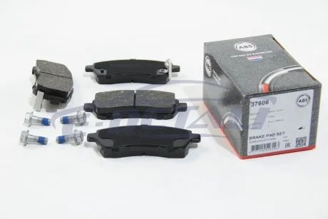 Колодка гальм. диск. FORD FIESTA VI 1.25-1.6 08-; MAZDA 2 07 - передн. (вир-во ABS) A.B.S. 37606