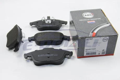 Колодка тормозов. диск. RENAULT LAGUNA III 2.0-3.0 08 – передн. (выр-во ABS) A.B.S. 37707