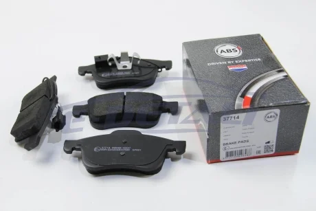 Гальмівні колодки пер. Doblo 10- (диск 305mm)(155.2x69.08x20.3) A.B.S. 37714
