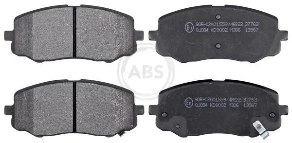 Гальмівні колодки дискові (1 к-т) A.B.S. 37763 (фото 1)