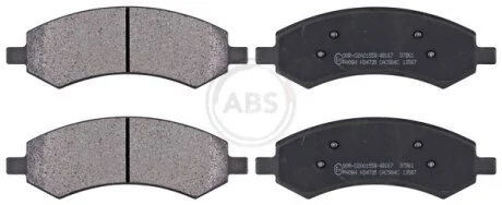 Колодки гальмівні передні A.B.S. 37861
