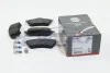 Колодка тормозов. диск. CITROEN C4 1.4,1.6 HDI 09-, DS4 1.6HDI 2010 - передн. (выр-во ABS) A.B.S. 37890 (фото 1)