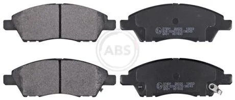 Гальмівні колодки дискові (1 к-т) A.B.S. 37891