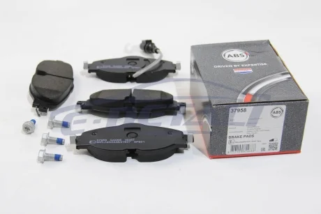 Колодка гальм. диск. SKODA OCTAVIA 2012-VW GOLF VII 2012-AUDI A3 передн. (вир-во ABS) A.B.S. 37958