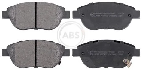 Гальмівні колодки дискові A.B.S. 37970
