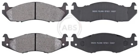 Комплект гальмівних колодок A.B.S. 38203