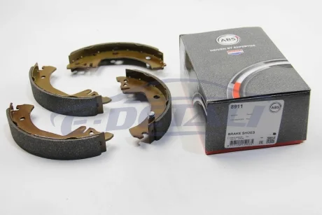 Тормозные колодки зад. Polo/Fox/Lupo/Ibiza/Cordoba/Fabia/Felicia/Cube/Favorit/A2 92- A.B.S. 8911