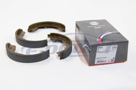 Колодка гальм. барабан. BMW, RENAULT, VW задн. (вир-во ABS) A.B.S. 9109