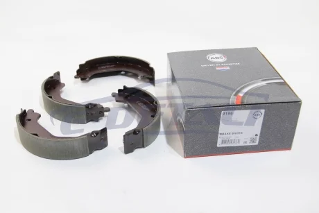 Колодка тормозов. барабан. KIA SORENTO 2.5CRDI 06-,3.3 V6 07- задн. (выр-во ABS) A.B.S. 9196