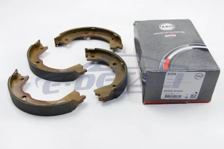 Колодки ручного тормоза KIA Sorento II 09- /Hyundai Santa FE II 09-12 A.B.S. 9304
