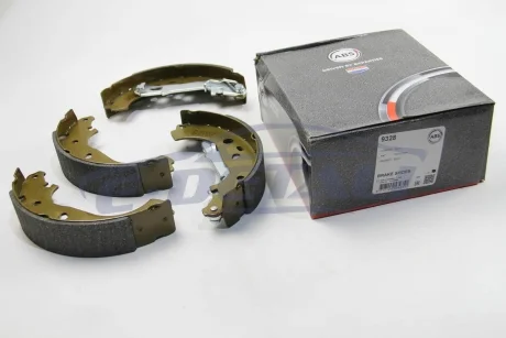 Колодка гальм. барабан. CITROEN NEMO 1.4, 1.4 HDI 02/08-228X40 задн. (вир-во ABS) A.B.S. 9328