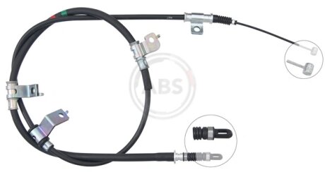 Трос ручного гальма A.B.S. K17500