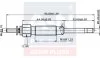 A-N PARTS TOYOTA свічка розжарювання (подвійна спіраль) 11V 2,4d: Land Cruiser, 4-Runner 90- A-N Parts A-N014 243 (фото 2)