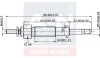 A-N PARTS FORD свічка розжарювання (подвійна спіраль) 12V Ranger,Kia Pregio,Besta,Mazda,Suzuki 2.0/2.5D/TD 93- A-N Parts A-N030 346 (фото 2)