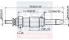 A-N PARTS DB свічка розжарювання (подвійна спіраль) 11.5V L=72mm OM601-603 A-N Parts A-N041 234 (фото 2)