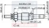 A-N PARTS FORD свічка розжарювання (подвійна спіраль) 11V 1,8 D/TD: Escort, Fiesta, Mondeo A-N Parts A-N061 381 (фото 2)