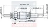 A-N PARTS NISSAN Свеча накала BLUEBIRD 2.0D 84-86 LAUREL 2. A-N Parts A-N062 204 (фото 2)
