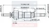A-N PARTS NISSAN Свеча накала (двойная спираль) 10.5V Patrol 3.2D 88-,Pick Up 2.3/2.5D 83- A-N Parts A-N070 114 (фото 2)