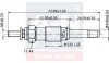 A-N PARTS DB свічка розжарювання (подвійна спіраль) 11.5V W123,124,201,Sprinter,T1 207/507D 2.0/3.0D/TD A-N Parts A-N073 107 (фото 2)