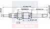 A-N PARTS FIAT свічка розжарювання (подвійна спіраль) 12V Bravo,Marea,Punto,Alfa Romeo 145/146/147,156,Lancia 1.9/2.4JTD 97- A-N Parts A-N080 376 (фото 2)