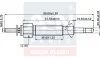 A-N PARTS NISSAN Свеча накала (двойная спираль) 11V Ford Maverick 2,7Nissan Terrano 2,7 Serena 2,3 A-N Parts A-N084 171 (фото 2)