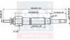 A-N PARTS NISSAN Свеча накала (двойная спираль) 6.5V 1-2-3 цил.L=84.5mm Patrol GR I,II 2.8TD 88- A-N Parts A-N085 051 (фото 2)
