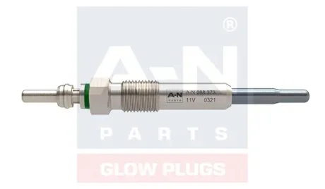 A-N PARTS RENAULT свічка розжарювання (подвійна спіраль) 11V L=88mm Kangoo,Dacia Ducter,Logan,Mitsubishi,Nissan Micra,Note,Primera,Opel,Clio,Laguna,Master II,Trafic II,Suzuki,Volvo 1.5/1.9dCi/dTi A-N Parts A-N088 373