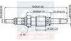 A-N PARTS FIAT свічка розжарювання (подвійна спіраль) 11V Doblo, Punto, Palio 1.9D A-N Parts A-N091 391 (фото 2)