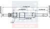 A-N PARTS VW свічка розжарювання (подвійна спіраль) 12V L=91mm 1.9/2.5TDI: AudiFordSeatSkodaVolvo A-N Parts A-N093 227 (фото 2)