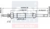 A-N PARTS RENAULT свічка розжарювання (подвійна спіраль) 11V Kangoo 1,9D 97-Opel Arena 1,9D 98- A-N Parts A-N094 245 (фото 2)