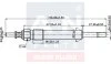 A-N PARTS DB свічка розжарювання (подвійна спіраль) 11.5V W140/202/210 OM604-606 A-N Parts A-N116 235 (фото 2)