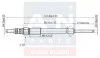 A-N PARTS FIAT свічка розжарювання (подвійна спіраль) 4.3V Doblo,Panda,Opel Astra J,Combo,Citroen,Peugeot 1.3HDI A-N Parts A-N119 031 (фото 2)