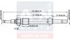 A-N PARTS DB свічка розжарювання (подвійна спіраль) 11.5V OM604/605/606 W124/202 93- A-N Parts A-N119 258 (фото 2)