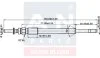 A-N PARTS OPEL свічка розжарювання (подвійна спіраль) 11V 2,0/2,2DTI L=135.5mm Vectra C,Omega B, Astra G 00- A-N Parts A-N135 417 (фото 2)