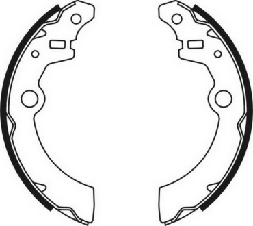 Гальмівні колодки, барабанні ABE C08021ABE