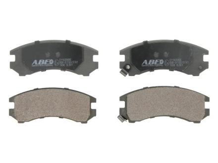 Тормозные колодки, дисковые ABE C11035ABE (фото 1)