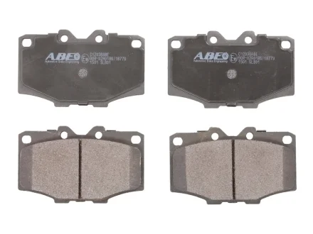 Тормозные колодки, дисковые ABE C12036ABE