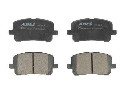 Тормозные колодки, дисковые ABE C12102ABE (фото 1)