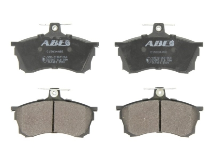 Тормозные колодки, дисковые ABE C15034ABE (фото 1)