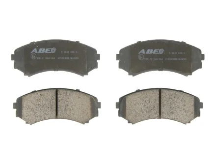 Тормозные колодки, дисковые ABE C15040ABE