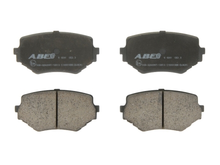 Тормозные колодки, дисковые ABE C18001ABE (фото 1)
