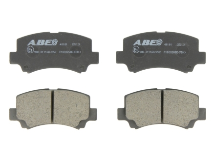 Тормозные колодки, дисковые ABE C18002ABE (фото 1)