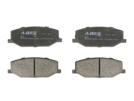 Тормозные колодки, дисковые ABE C18003ABE (фото 1)