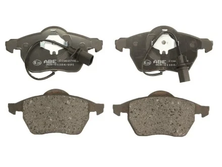 Тормозные колодки, дисковые ABE C1W027ABE